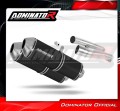 exhaust muffler DOMINATOR OVR BLACK fits the motorcycle Kawasaki ZZR 1200 2002   2005 3
