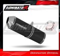 výfuk tlumič výfuku DOMINATOR OVR černý pasuje na motocykl Kawasaki ZX12R 2000   2005 2