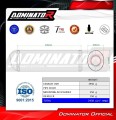 ZX12R EXHAUST Kawasaki Muffler Auspuff Sportauspuff Silencer Echappement Silencieux Scarico Scarichi Escape Wydech Tłumik OVR BL 2000 - 2005 Dominator 1