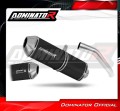 výfuk tlumič výfuku DOMINATOR homologovaný OVR černý pasuje na motocykl Kawasaki Z750 2007   2012 3