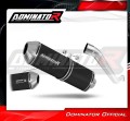 výfuk tlumič výfuku DOMINATOR homologovaný OVR černý pasuje na motocykl Kawasaki Z750 2004   2006 3