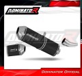 exhaust muffler DOMINATOR homologated road legal OVR BLACK fits the motorcycle Kawasaki ZX6R 636 2009   2024 3