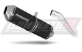 výfuk tlumič výfuku DOMINATOR OVR černý pasuje na motocykl Kawasaki ZX6R 636 2003   2004 3