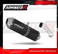 výfuk tlumič výfuku DOMINATOR OVR černý pasuje na motocykl Kawasaki ER 5 500 1996   2006 2