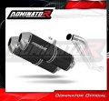 exhaust muffler DOMINATOR OVR BLACK fits the motorcycle Honda XL 1000 V VARADERO 1999   2016 2