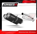výfuk tlumič výfuku DOMINATOR OVR černý pasuje na motocykl Honda VTR 1000F Firestorm 2002   2006 3