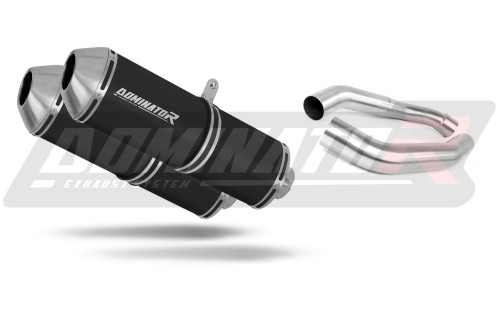 výfuk tlumič výfuku DOMINATOR OVR černý pasuje na motocykl Honda CBR 1000F DUAL 1988   2000