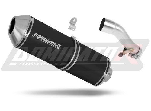 exhaust muffler DOMINATOR OVR BLACK fits the motorcycle Honda NC 700 / 750 D INTEGRA 2012   2020