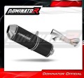 výfuk tlumič výfuku DOMINATOR OVR černý pasuje na motocykl Honda NTV 650 REVERE 1988   1997 3