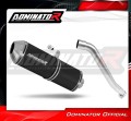 výfuk tlumič výfuku DOMINATOR OVR černý pasuje na motocykl Honda XL 600 V TRANSALP 1987   2000
