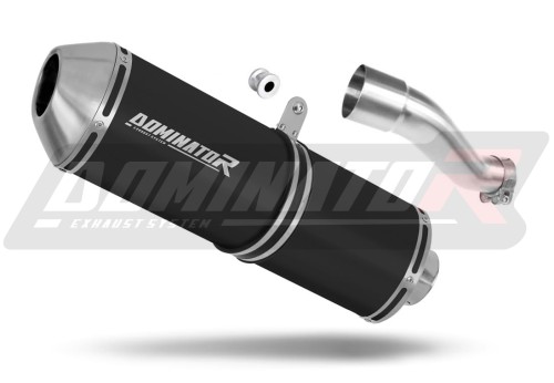 výfuk tlumič výfuku DOMINATOR OVR černý pasuje na motocykl Honda CB 500 F 2016   2019
