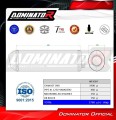 HONDA XL 125 V VARADERO 2001 - 2006 EXHAUST Muffler Auspuff Sportauspuff Silencer Echappement Silencieux Scarico Scarichi Escape Wydech Tłumik OVR BL Dominator Exhaust System 1