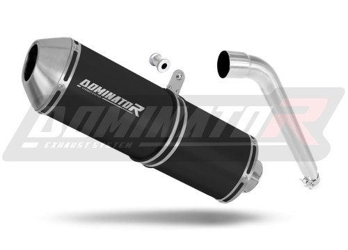 výfuk tlumič výfuku DOMINATOR OVR černý pasuje na motocykl Honda XL 125 V VARADERO 2001   2006 3