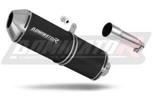 Derbi Terra Adventure 125 2008-2015 Exhaust Silencer Muffler OVR BLACK + dB killer