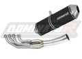kompletní výfukový systém s tlumičem DOMINATOR Full System OVR černý pasuje na motocykl BMW K1200RS 1997   2000
