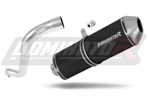BMW F650ST Exhaust Silencer Muffler OVR BLACK + dB killer
