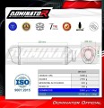 kompletny układ wydechowy z tłumikiem DOMINATOR Full System HP6 CZARNY pasujący do motocykla Honda CBR 650 R / E-Clutch 2024 - 2025 4