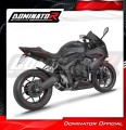 kompletní výfukový systém s tlumičem DOMINATOR Full System GP černý pasuje na motocykl Honda CB 650 R / E Clutch 2024   2025