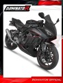 Honda CB 650 R / E-Clutch 2024 - 2025 Collector Manifold Full Exhaust System Muffler Auspuff Sportauspuff Silencer Echappement Silencieux Scarico Scarichi Escape Wydech Tłumik S6 Dominator Exhaust System 5
