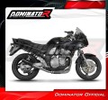 Suzuki GSF BANDIT 1200 1996 - 2000 Motorcycle Muffler Auspuff Sportauspuff Silencer Echappement Silencieux Scarico Scarichi Escape Wydech Tłumik GP BLACK Dominator Exhaust System 3