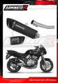 exhaust muffler DOMINATOR homologated road legal HP6 BLACK fits the motorcycle Suzuki GSF BANDIT 1200 1996   2000 2