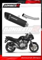 výfuk tlumič výfuku DOMINATOR homologovaný HP6 černý pasuje na motocykl Suzuki GSF BANDIT 1200 1996   2000 3