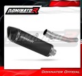 exhaust muffler DOMINATOR homologated road legal HP6 BLACK fits the motorcycle Suzuki GSF BANDIT 1200 1996   2000 4