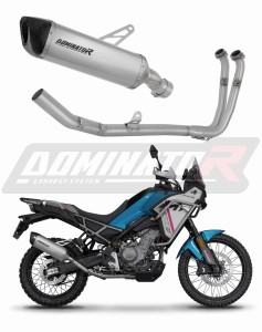 CF MOTO 450 MT 2024 Kompletní systém Výfukový svod titanový tlumič HP6 + dB killer