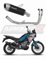 kompletní výfukový systém s tlumičem DOMINATOR Full System S6 černý pasuje na motocykl CF MOTO 450 MT 2024