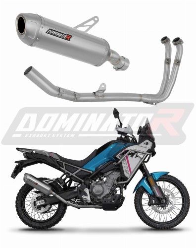 kompletní výfukový systém s tlumičem DOMINATOR Full System S6 pasuje na motocykl CF MOTO 450 MT 2024
