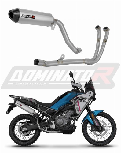 kompletní výfukový systém s tlumičem DOMINATOR Full System MX2 pasuje na motocykl CF MOTO 450 MT 2024