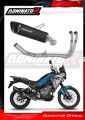 kompletní výfukový systém s tlumičem DOMINATOR Full System HP6 černý pasuje na motocykl CF MOTO 450 MT 2024  2