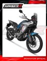 kompletní výfukový systém s tlumičem DOMINATOR Full System S6 černý pasuje na motocykl CF MOTO 450 MT 2024  6