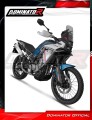 CF MOTO 450 MT 2024 Collector Manifold Full Exhaust System Muffler Auspuff Sportauspuff Silencer Echappement Silencieux Scarico Scarichi Escape Wydech Tłumik MX2 Dominator Exhaust System 4