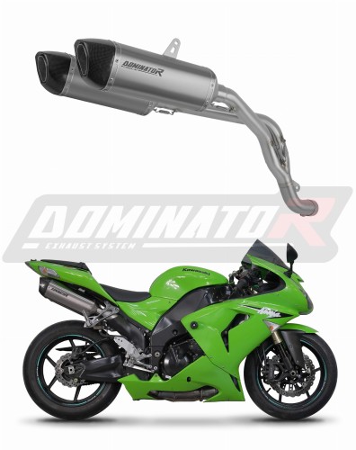 výfuk tlumič výfuku DOMINATOR titanový HP6 pasuje na motocykl Kawasaki ZX10R 2006   2007