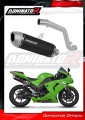 výfuk tlumič výfuku DOMINATOR S6 černý pasuje na motocykl Kawasaki ZX10R 2006   2007 2