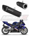 výfuk tlumič výfuku DOMINATOR HP6 černý pasuje na motocykl Honda CBR 954 2002   2003