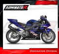 výfuk tlumič výfuku DOMINATOR HP6 černý pasuje na motocykl Honda CBR 954 2002   2003 5