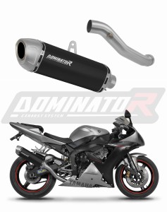 Yamaha YZF R1 1000 RN09 2002 - 2003 výfuk tlumič S6 BLACK + dB killer
