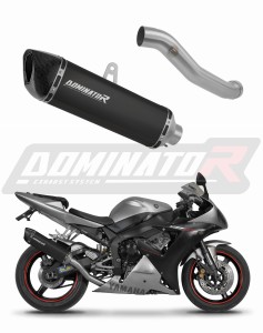 Yamaha YZF R1 1000 RN09 2002 - 2003 výfuk tlumič HP6 BLACK + dB killer