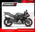 výfuk tlumič výfuku DOMINATOR HP6 černý pasuje na motocykl Yamaha YZF R1 1000 RN09 2002   2003 5