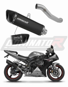 Yamaha YZF R1 1000 RN09 2002 - 2003 Homologovaný výfuk tlumič HP6 BLACK + dB killer