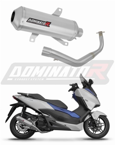 kompletní výfukový systém s tlumičem DOMINATOR Full System OV G2 pasuje na motocykl Honda NSS 125 FORZA 2017   2020