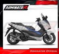 kompletní výfukový systém s tlumičem DOMINATOR Full System OV G2 černý pasuje na motocykl Honda NSS 125 FORZA 2017   2020 5