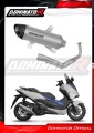 kompletní výfukový systém s tlumičem DOMINATOR Full System titanový HP8 pasuje na motocykl Honda NSS 125 FORZA 2017   2020 2
