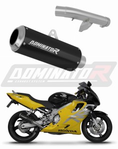 Honda CBR 600 F4 1999 - 2000 Exhaust Silencer Muffler GP BLACK + dB killer 
