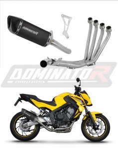 Honda CB 650 F 2014 - 2018 Full system Svod výfuk tlumič HP6 BLACK + dB killer