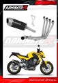 kompletní výfukový systém s tlumičem DOMINATOR Full System S6 černý pasuje na motocykl Honda CB 650 F 2014   2018 2