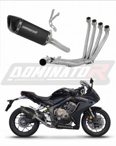 Honda CB 650 R 2019 - 2023 Full system Svod výfuk tlumič HP6 BLACK + dB killer