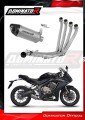 kompletní výfukový systém s tlumičem DOMINATOR Full System titanový HP8 pasuje na motocykl Honda CB 650 R 2019   2023 2